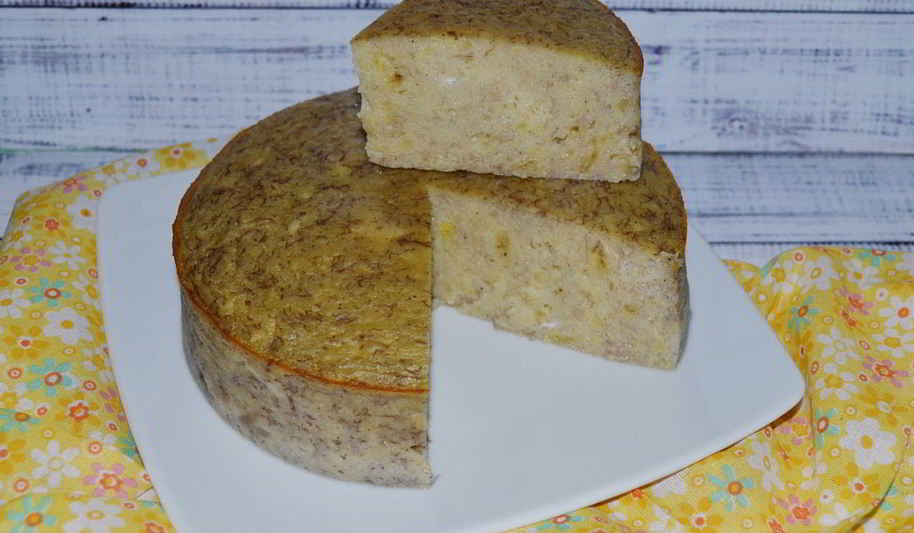 Рецепт бананового пудинга