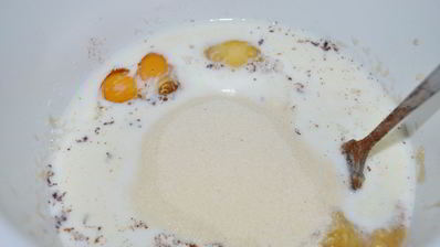 банановый пудинг