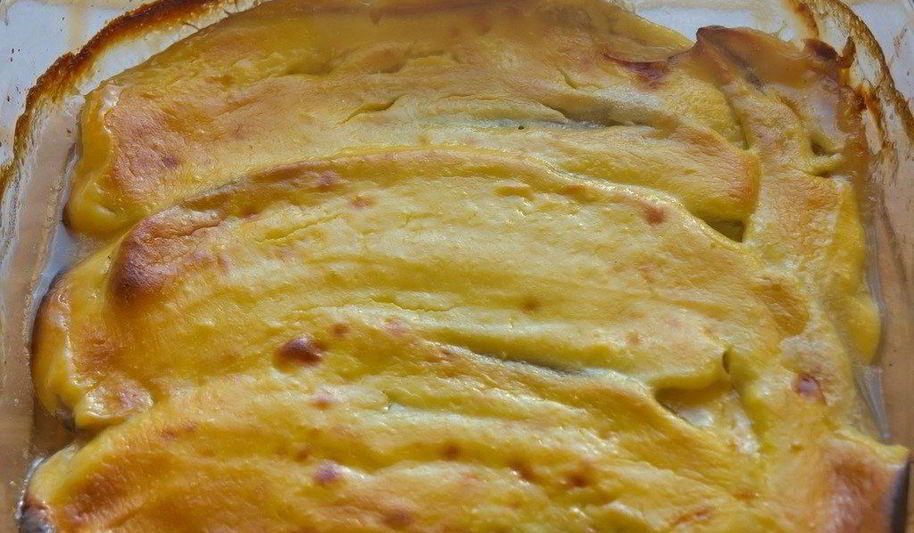 Рецепт бананов, запеченных с творогом