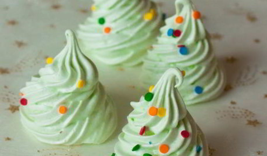 Рецепт безе елочки