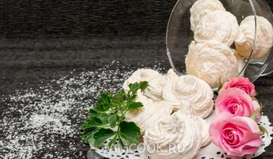 Рецепт безе кокосового