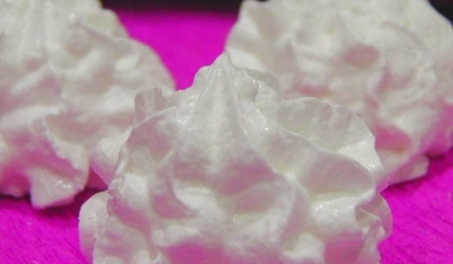 Рецепт безе с крахмалом