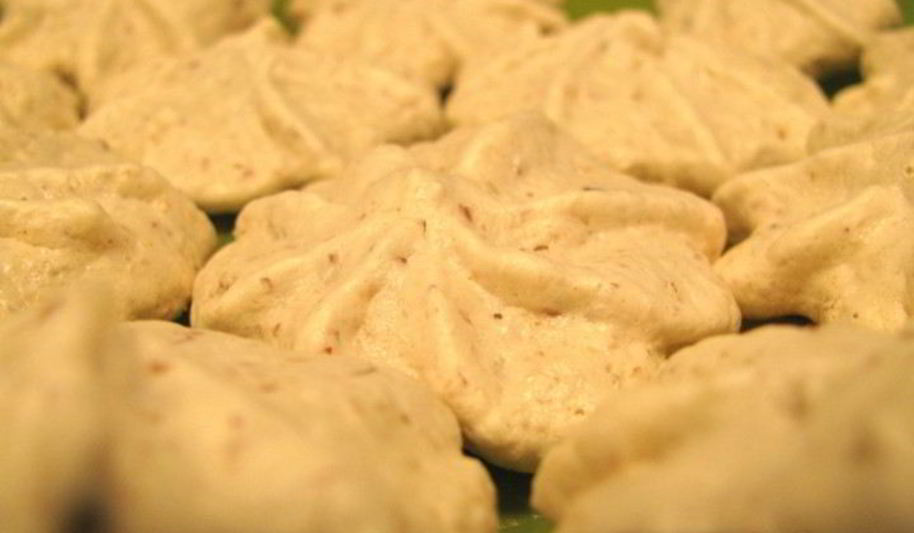 Рецепт безе с миндалем