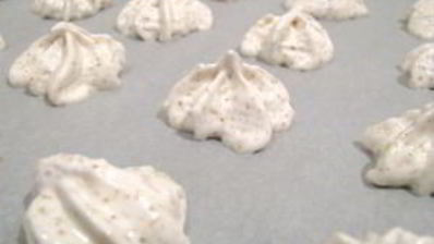 безе с миндалем