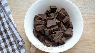 безе с шоколадом