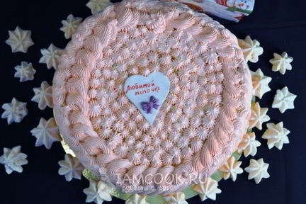 Торт-безе для любимой мамочки