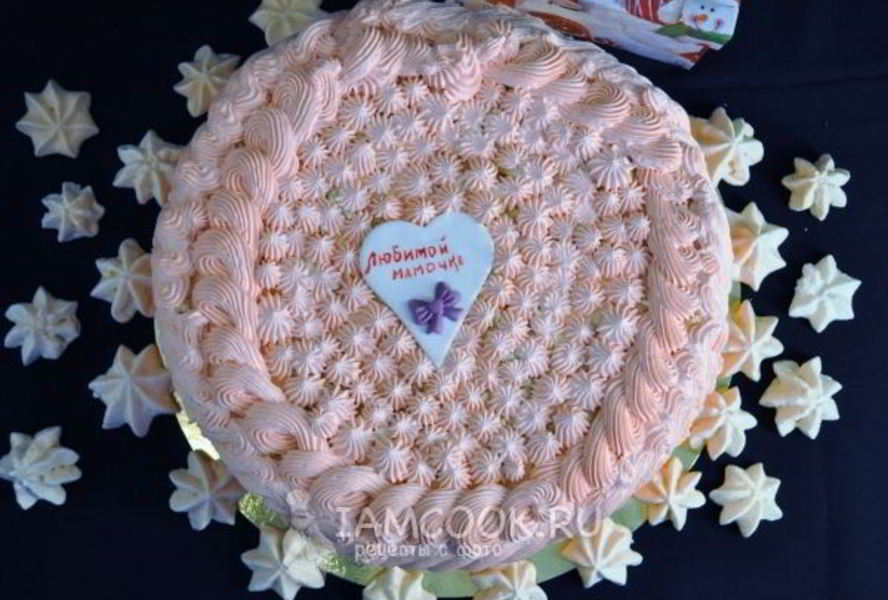 Торт-безе для любимой мамочки