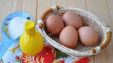 торт-безе для любимой мамочки