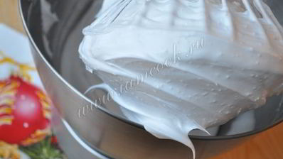 торт-безе для любимой мамочки