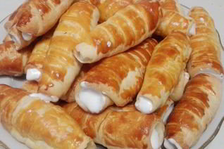 Трубочки с безе