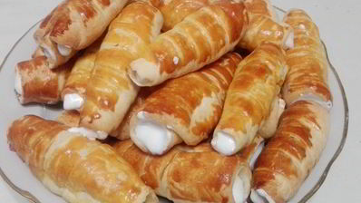 трубочки с безе