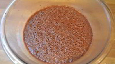 быстрый шоколадный пудинг