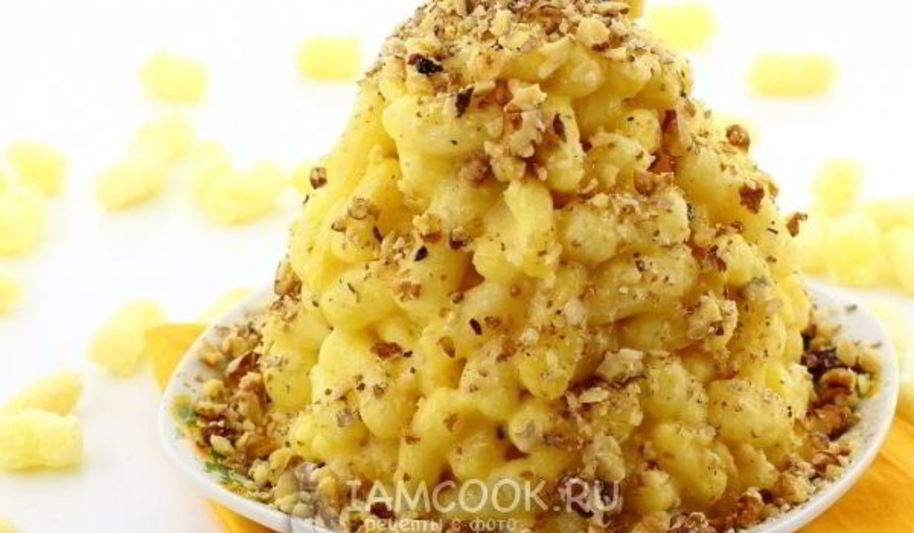 Рецепт чак-чака из кукурузных палочек