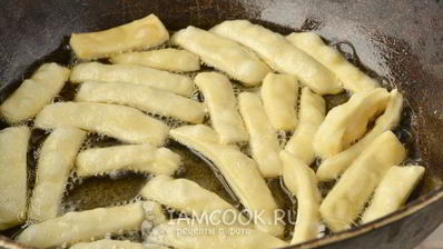 чак-чак со сгущенкой