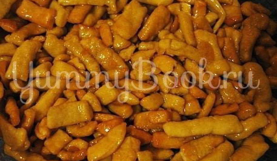 Рецепт чак-чака — восточной сладости