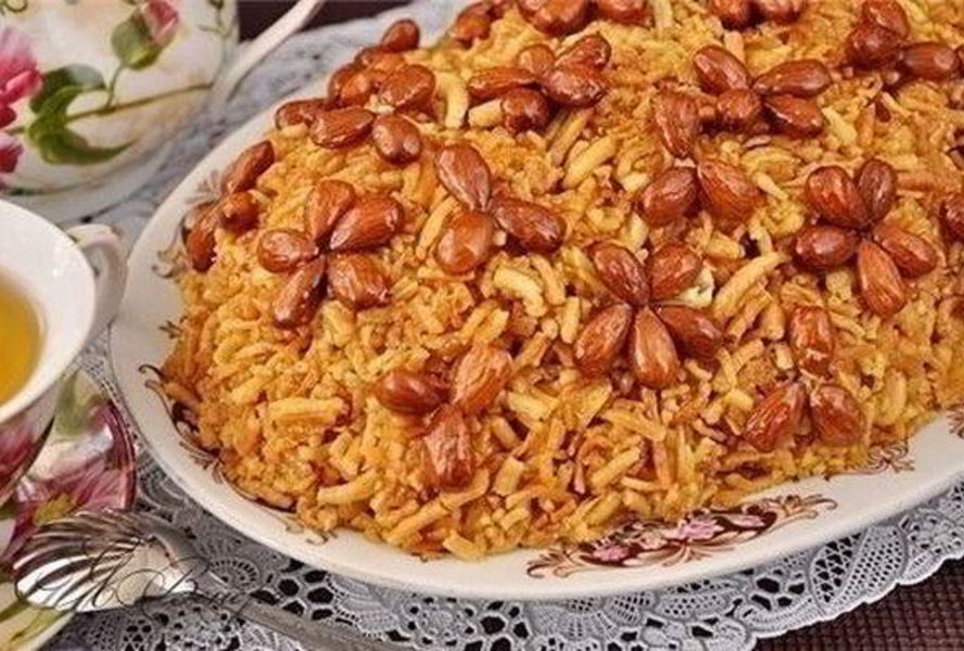 Татарский Чак-чак с миндалем