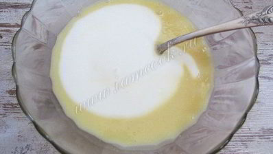 десерт с мандаринами и белым шоколадом