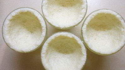 десерт снежная чернично-ванильная вершина