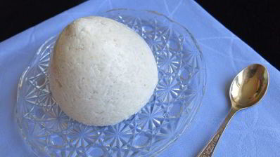 десерт снежная чернично-ванильная вершина