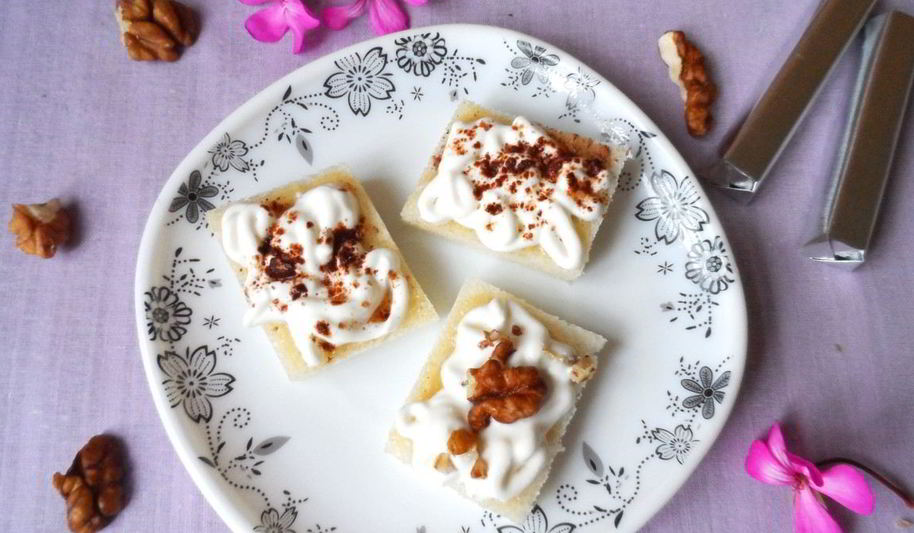 Рецепт десерта со сметаной и медом