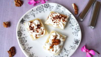 десерт со сметаной и медом