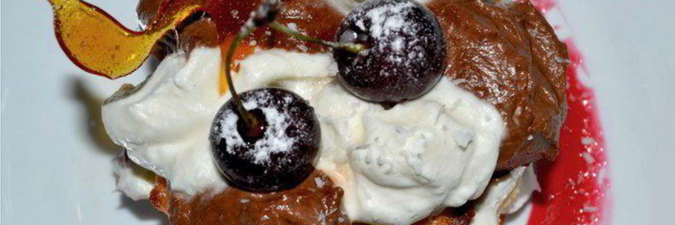 Дивный сырный десерт с белым и темным шоколадом