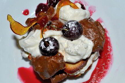 Дивный сырный десерт с белым и темным шоколадом