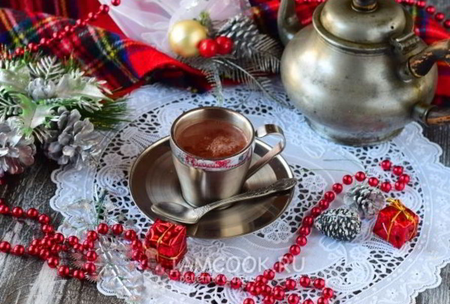 Горячий шоколад из какао-порошка