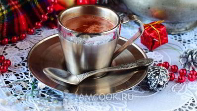 горячий шоколад из какао-порошка