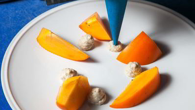 десерт хурма и халва