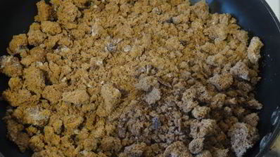 грушевые лодочки с пряником и халвой