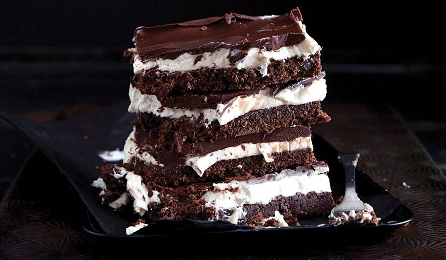 Рецепт холодного слоеного десерта