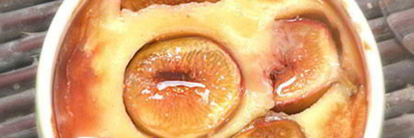 Клафути с инжиром в винном сиропе