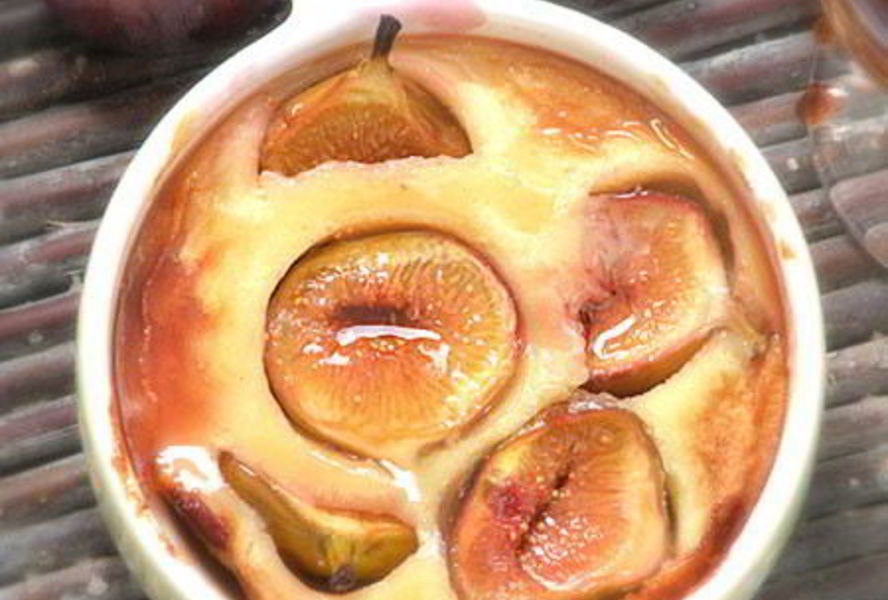 Клафути с инжиром в винном сиропе