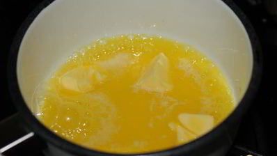 клафути шоколадный с абрикосами