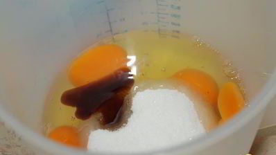 клафути шоколадный с абрикосами