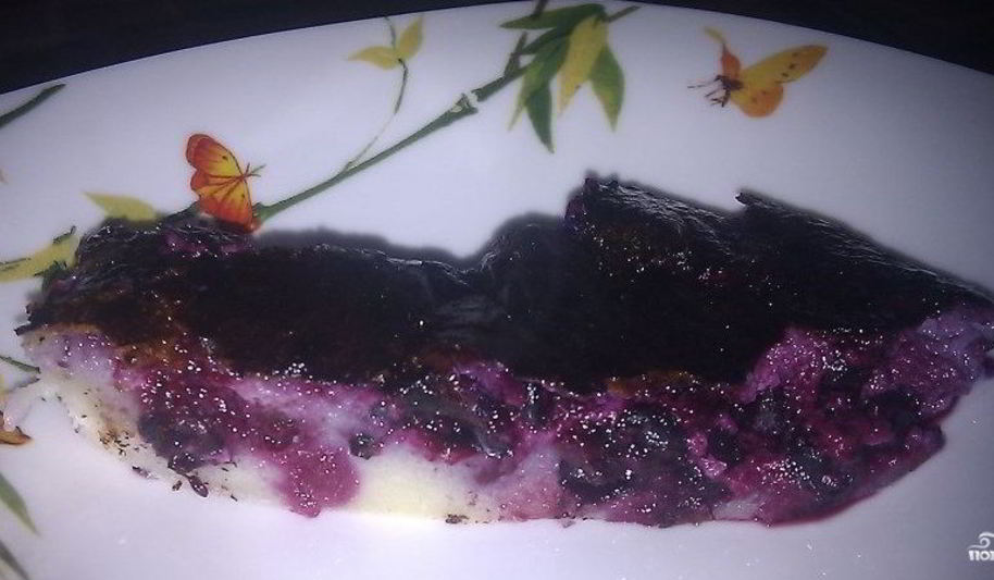 Рецепт клафути со смородиной