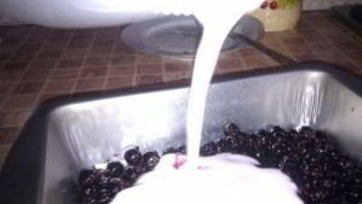 клафути со смородиной