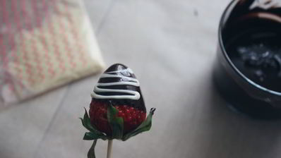 клубника в шоколаде