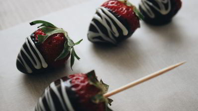 клубника в шоколаде