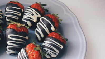 клубника в шоколаде