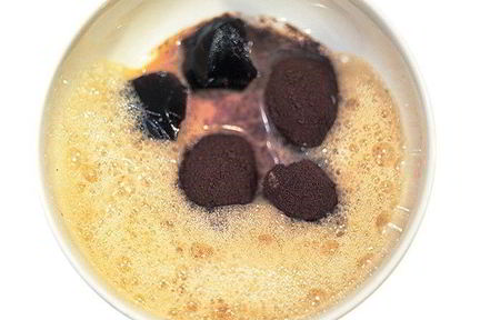 Кофейная панна-котта с желе