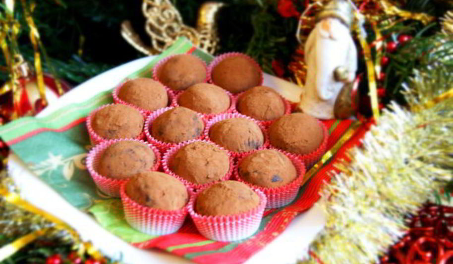 Рецепт финиково-шоколадных конфеты