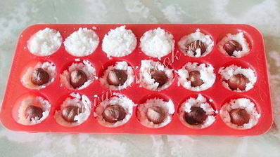 кокосовые конфеты с фундуком