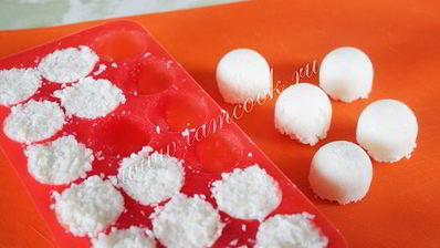 кокосовые конфеты с фундуком