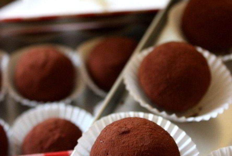 Кокосовые конфеты с яичным ликером