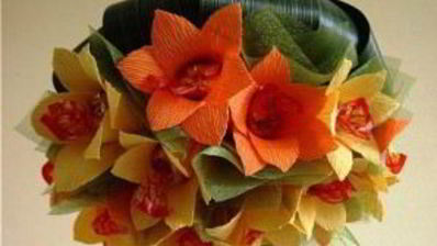 колокольчик из конфет