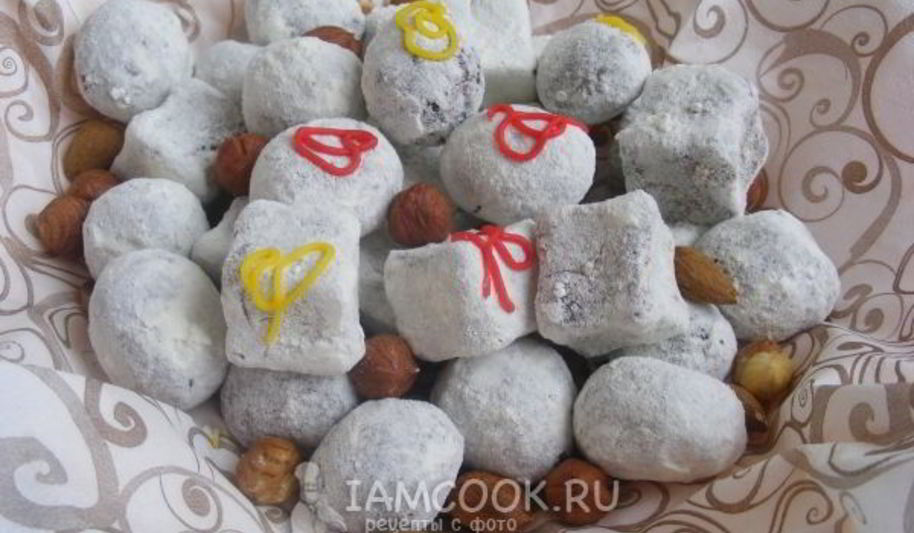 Рецепт конфет из чернослива и орехов