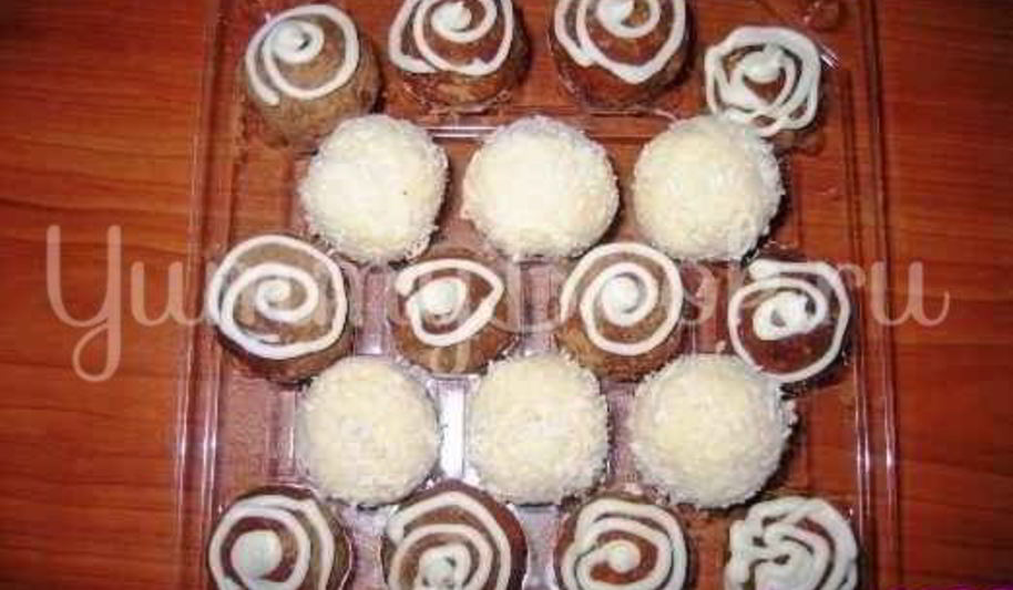 Рецепт конфет из смеси малютка