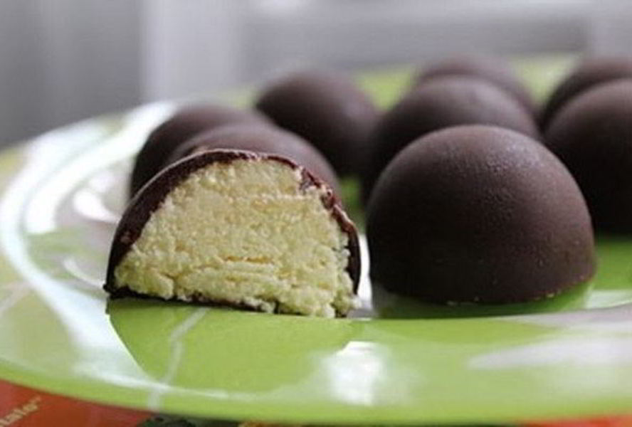 Конфеты Птичье молоко на сметане